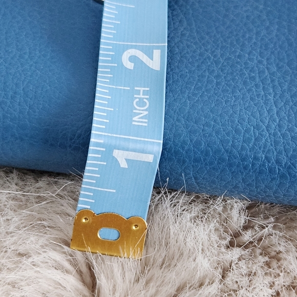 NWT TOMMY HILFIGER Preppy "Butterfly Clutch" Wallet Blue & Green - Picture 15 of 15